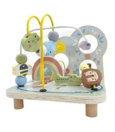 TOOKY TOY Деревянная петля для развития моторики — Лесной лабиринт