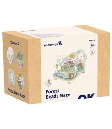 TOOKY TOY puidust motoorne silmus — metsalabürint