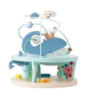 CLASSIC WORLD деревянный обучающий лабиринт-переплеталка «Морская жизнь», 18+ мес.