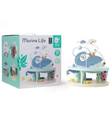 CLASSIC WORLD puidust hariv pärlilabürint Merielu, 18+ kuud