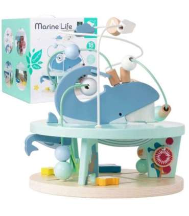 CLASSIC WORLD puidust hariv pärlilabürint Merielu, 18+ kuud