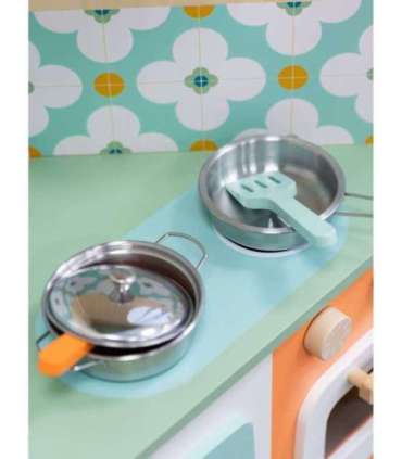 CLASSIC WORLD mitmeotstarbeline kokkupandav maja köögiga XXL