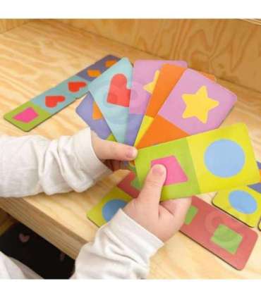 WOOPIE Hariv mäng Transport Loomad Pusle Domino Montessori