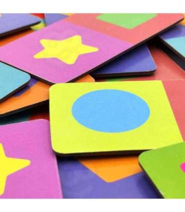 WOOPIE Hariv mäng Transport Loomad Pusle Domino Montessori