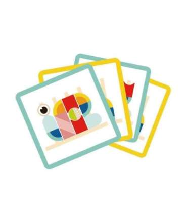 TOOKY TOY Loomingulised puidust 3D-ruumilised klotsid Krabi