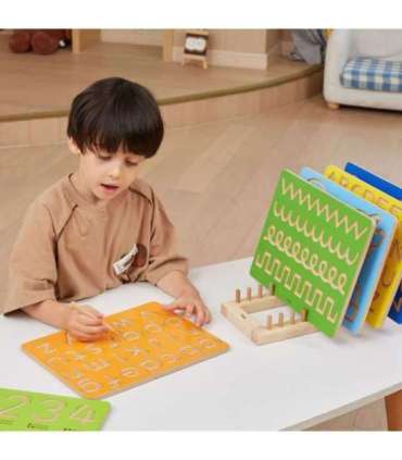 VIGA puidust vertikaalne alus joonestusplaatide ja puslede jaoks