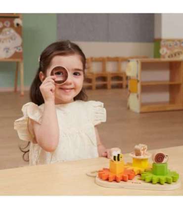 VIGA puidust hammasrataste sorteerija 'Kujundid ja mehhanismid'