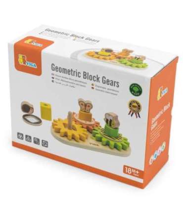 VIGA puidust hammasrataste sorteerija 'Kujundid ja mehhanismid'