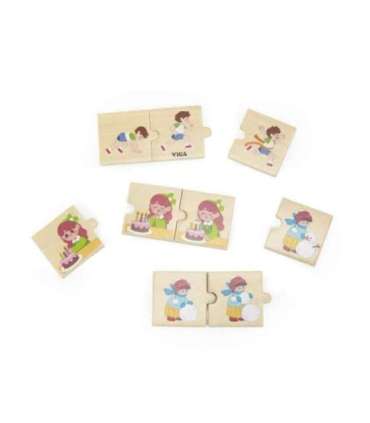 VIGA puidust pusle - sobita laste tegevused