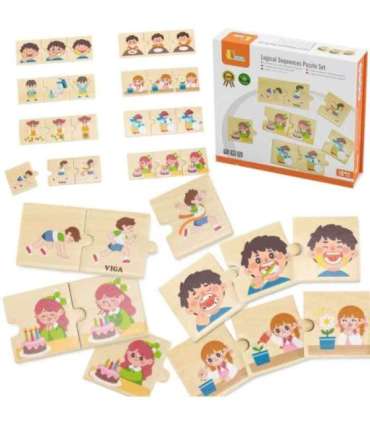 VIGA puidust pusle - sobita laste tegevused