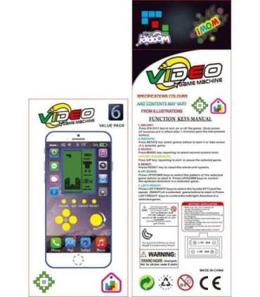 WOOPIE elektrooniline Mini Tetris mäng taskuversioon