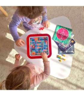 WOOPIE столик настольных логических игр, 65 элементов, набор 10 в 1