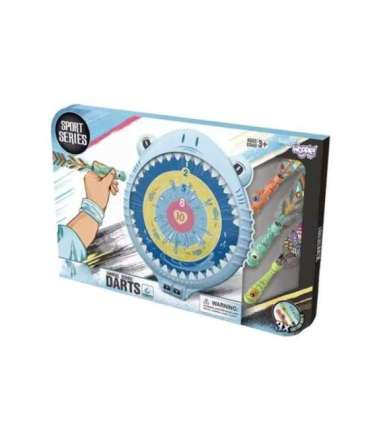 WOOPIE magnetiline noolemäng, ohutu noolemärk, rõõmus väike hai