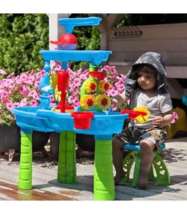 WOOPIE XL столик для воды - игра с водой и песком, 37 элементов