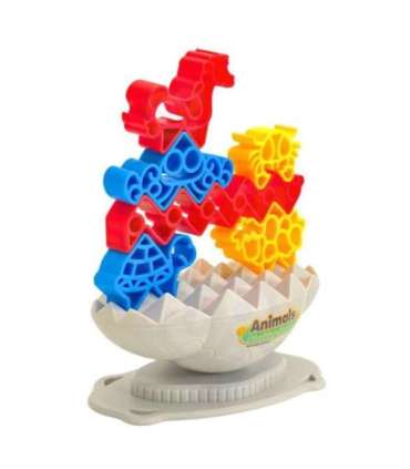 WOOPIE Игра на ловкость "Балансирующие зверята" Башня зверят