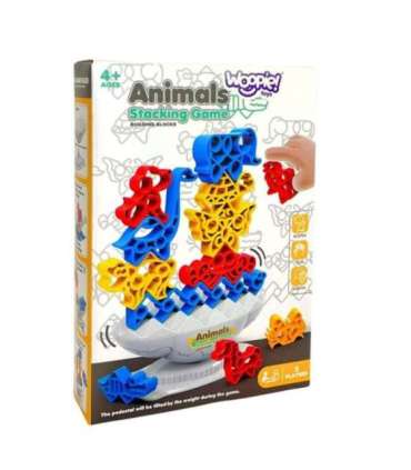 WOOPIE Игра на ловкость "Балансирующие зверята" Башня зверят