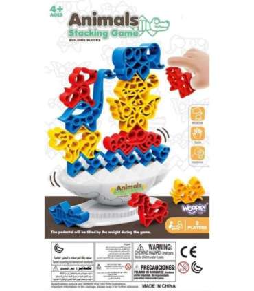 WOOPIE Игра на ловкость "Балансирующие зверята" Башня зверят