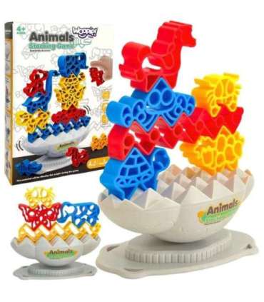 WOOPIE Игра на ловкость "Балансирующие зверята" Башня зверят