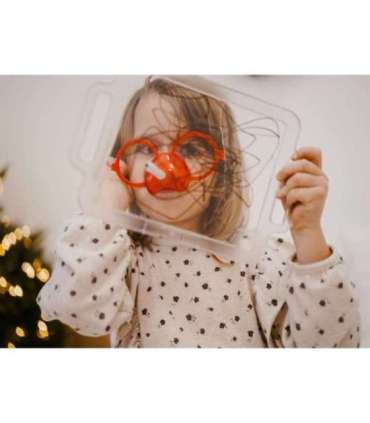 WOOPIE Игра Каламбуры 'Нарисуй и угадай картинку' - рисование носом