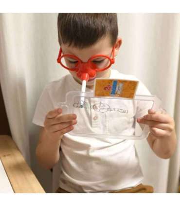 WOOPIE Игра Каламбуры 'Нарисуй и угадай картинку' - рисование носом