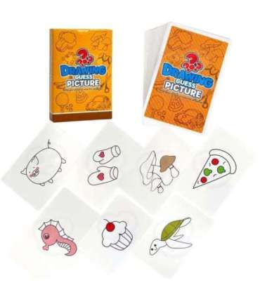 WOOPIE Игра Каламбуры 'Нарисуй и угадай картинку' - рисование носом