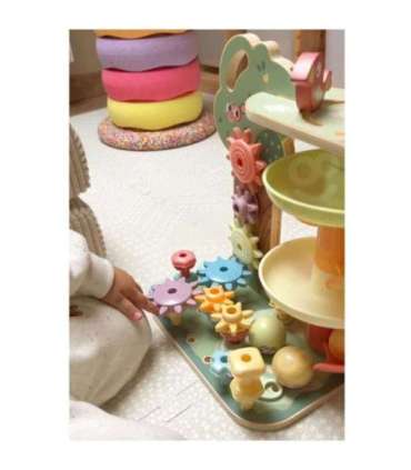 WOOPIE GREEN tegevuspuu kuulirada Montessori 4-ühes FSC