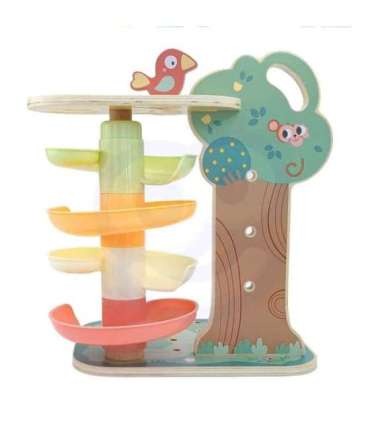 WOOPIE GREEN tegevuspuu kuulirada Montessori 4-ühes FSC