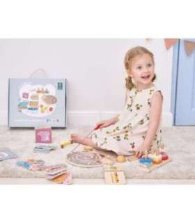 VIGA haridusmänguasjade komplekt karbis, vanusele 24–36 kuud