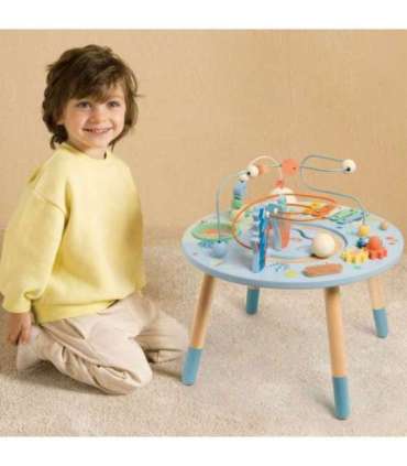 CLASSIC WORLD Деревянный столик активности 'Морская жизнь' - музыкально-образовательный