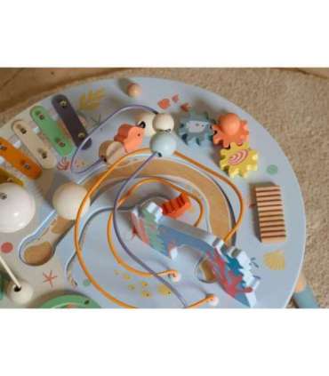 CLASSIC WORLD Деревянный столик активности 'Морская жизнь' - музыкально-образовательный