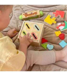 TOOKY TOY коробка XXL Montessori образовательная 7 в 1 сенсорная, 22-24 месяца