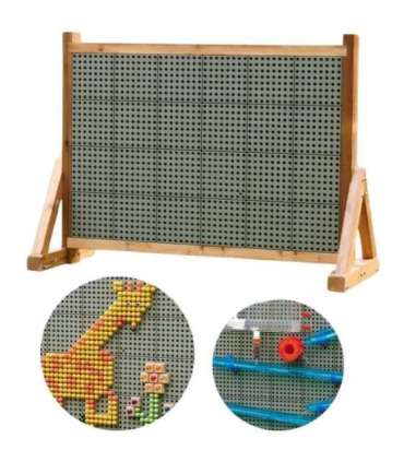 MASTERKIDZ Деревянная стеновая доска XXL научная креативная STEM для улицы