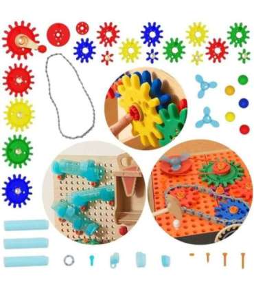 MASTERKIDZ tarvikute komplekt STEM-tööpingile, 111 osa.