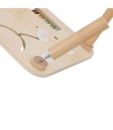 WOOPIE GREEN puidust hariv muusikaline sensoorne labürindilaud 5-ühes