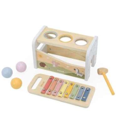 VIGA puidust löömiskomplekt ja ksülofon 2-ühes