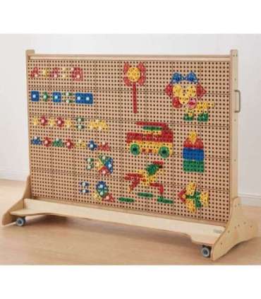 MASTERKIDZ geomeetriliste kujude klotsikomplekt seinapaneelide jaoks — STEM, 260 tükki.