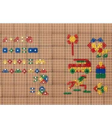 MASTERKIDZ geomeetriliste kujude klotsikomplekt seinapaneelide jaoks — STEM, 260 tükki.