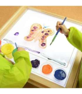 MASTERKIDZ сенсорная рамка - LED-панель + прозрачный лоток для рисования