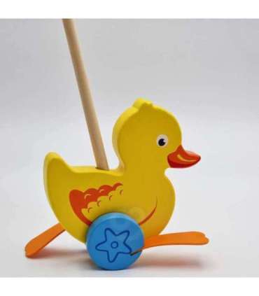 VIGA puidust tõukemängu pardike