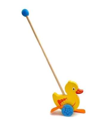 VIGA puidust tõukemängu pardike