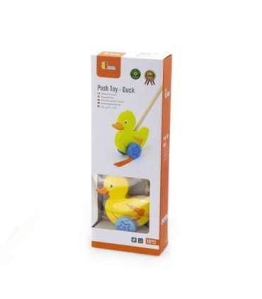 VIGA puidust tõukemängu pardike