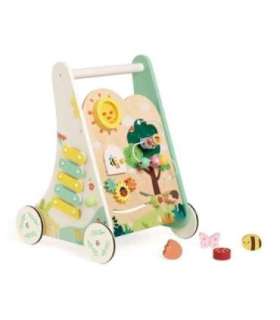 CLASSIC WORLD puidust tõukaja, multifunktsionaalne 8-ühes 'Metsakõndija'