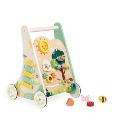 CLASSIC WORLD puidust tõukaja, multifunktsionaalne 8-ühes 'Metsakõndija'