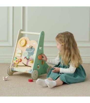 CLASSIC WORLD puidust tõukaja, multifunktsionaalne 8-ühes 'Metsakõndija'