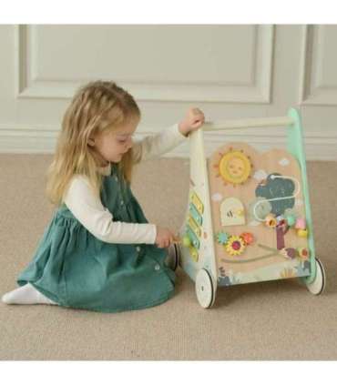 CLASSIC WORLD puidust tõukaja, multifunktsionaalne 8-ühes 'Metsakõndija'