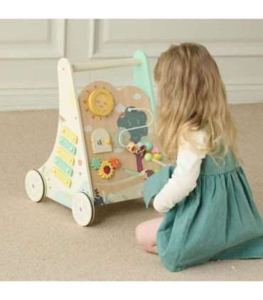 CLASSIC WORLD puidust tõukaja, multifunktsionaalne 8-ühes 'Metsakõndija'