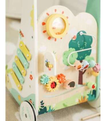 CLASSIC WORLD puidust tõukaja, multifunktsionaalne 8-ühes 'Metsakõndija'