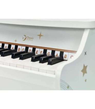 CLASSIC WORLD Деревянное пианино для детей + учебная книжка