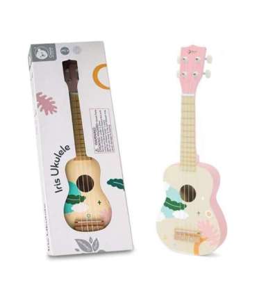 CLASSIC WORLD puidust ukulele-kitarr lastele, roosa