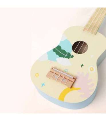 CLASSIC WORLD puidust ukulele lastele, sinine